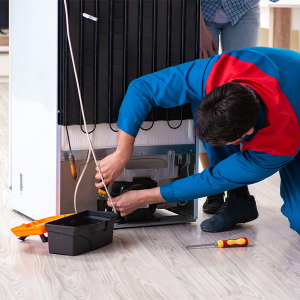 how much do you charge for refrigerator repair services in Brea CA